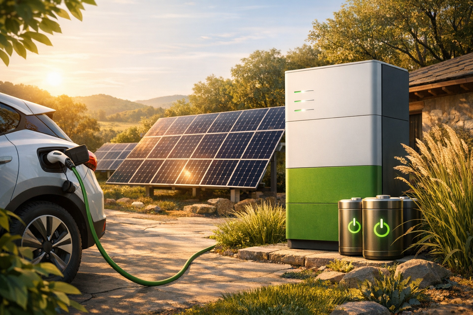 Scopri di più sull'articolo Fotovoltaico e auto elettrica: perché la “potenza” dell’accumulo decide quanta ricarica fai davvero col sole