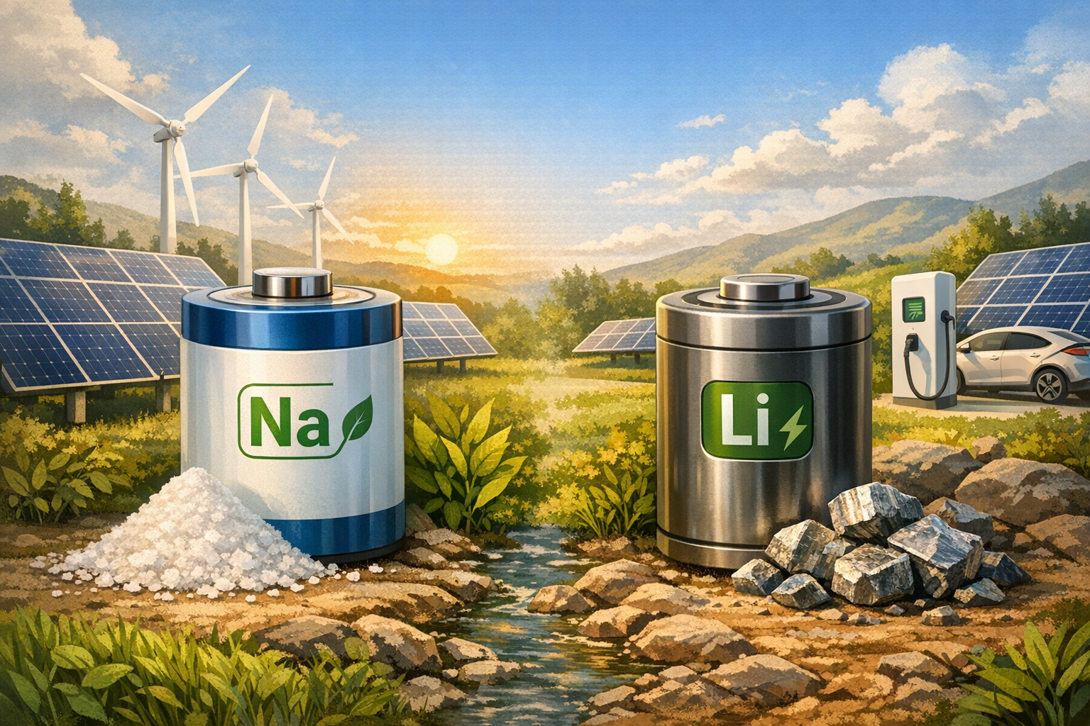 Scopri di più sull'articolo Accumulo fotovoltaico in casa: litio vs sodio, cosa cambia davvero (e quando conviene uno o l’altro)